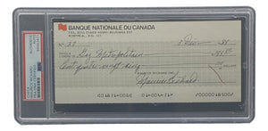 Maurice Richard Signed Montreal Canadiens Personal Bank Check #27 PSA/DNA Sports Integrity