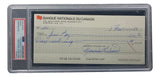 Maurice Richard Signed Montreal Canadiens Personal Bank Check #41 PSA/DNA Sports Integrity