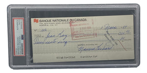 Maurice Richard Signed Montreal Canadiens Personal Bank Check #42 PSA/DNA Sports Integrity