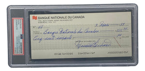 Maurice Richard Signed Montreal Canadiens Personal Bank Check #63 PSA/DNA Sports Integrity