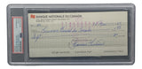Maurice Richard Signed Montreal Canadiens Personal Bank Check #92 PSA/DNA Sports Integrity