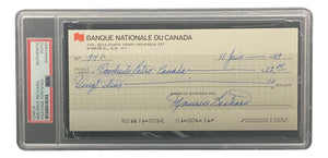 Maurice Richard Signed Montreal Canadiens Personal Bank Check #94A PSA/DNA Sports Integrity
