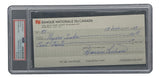 Maurice Richard Signed Montreal Canadiens  Bank Check #97 PSA/DNA