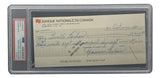 Maurice Richard Signed Montreal Canadiens Personal Bank Check PSA/DNA 84463413 Sports Integrity