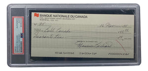 Maurice Richard Signed Montreal Canadiens Personal Bank Check PSA/DNA 84463446 Sports Integrity