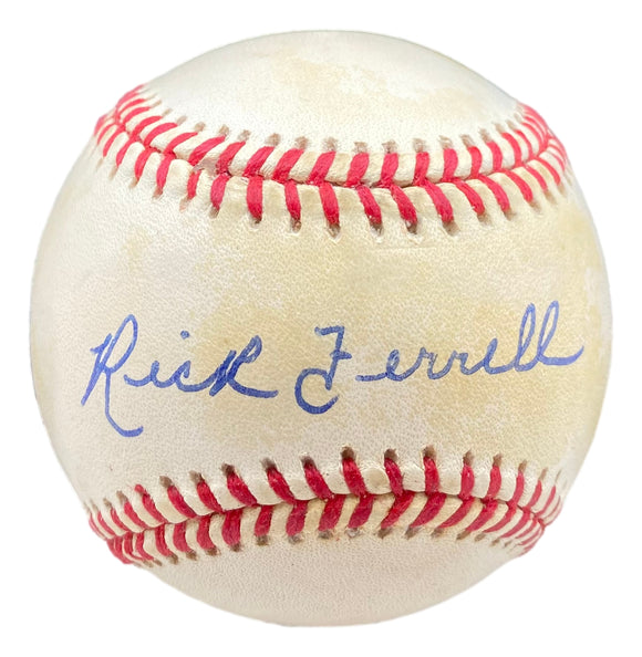 Rick Ferrell Red Sox Signed Official American League Baseball JSA AJ05492 Sports Integrity