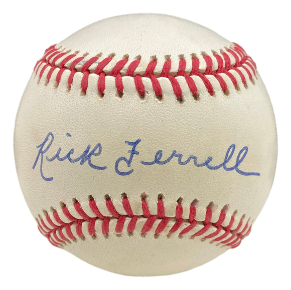 Rick Ferrell Red Sox Signed Official American League Baseball JSA AJ05502 Sports Integrity