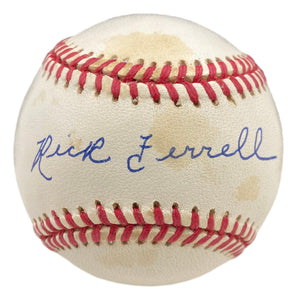 Rick Ferrell Red Sox Signed Official American League Baseball JSA AJ05575 Sports Integrity