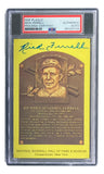 Rick Ferrell Signed 4x6 Boston Red Sox HOF Plaque Card PSA/DNA 85025734 Sports Integrity