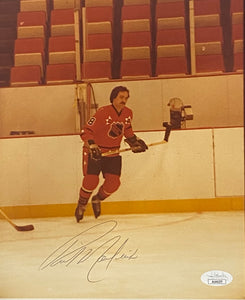 Rick Macleish Signed 8x10 Philadelphia Flyers Photo JSA AL44277 Sports Integrity