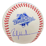 Rickey Henderson Yankees Signed Official 1989 World Series Baseball BAS ITP Sports Integrity