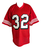 Ricky Watters San Francisco Signed Red Football Jersey Sports Integrity