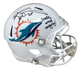 Ricky Williams Signed Dolphins FS Speed Replica Helmet Smoke Weed Everyday BAS