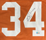Ricky Williams Signed Custom Orange College Football Jersey BAS ITP