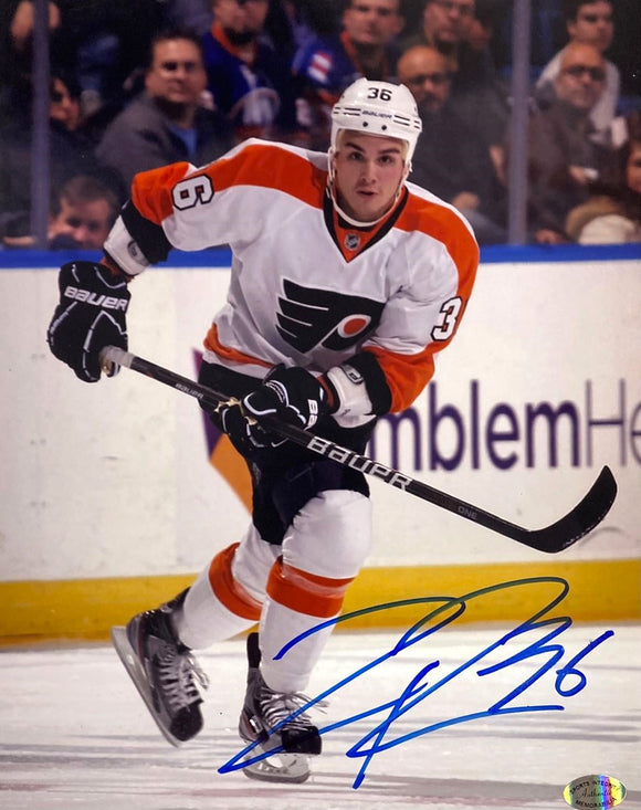 Zac Rinaldo Signed 8x10 Philadelphia Flyers Photo SI