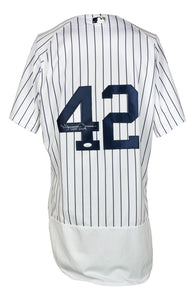 Mariano Rivera Signed Yankees Majestic Authentic Baseball Jersey HOF 19 JSA