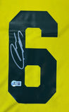 Roberto Carlos Signed Brazil 1997/98 Nike Soccer Jersey BAS