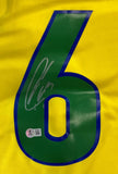 Roberto Carlos Signed Brazil Nike Soccer Jersey BAS