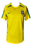 Roberto Carlos Signed Brazil Yellow Nike Soccer Jersey BAS