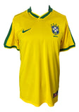 Roberto Carlos Signed Brazil Yellow Nike Soccer Jersey 2 BAS Sports Integrity
