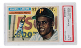 Roberto Clemente 1956 Topps Pittsburgh Pirates Baseball Card #33 PSA/DNA VG 3 Sports Integrity