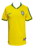 Roberto Carlos Signed Brazil Yellow Nike Soccer Jersey BAS Sports Integrity