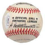 Robin Roberts Philadelphia Phillies Signed Rawlings Official NL Baseball JSA