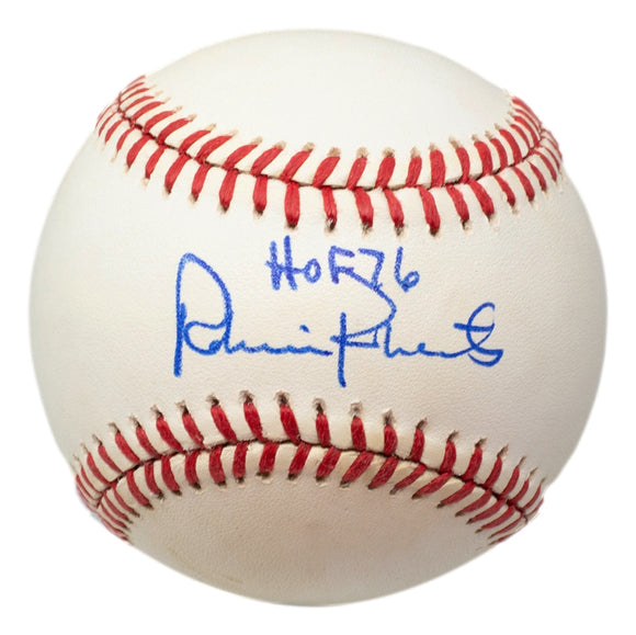 Robin Roberts Signed Phillies National League Baseball HOF 76 Inscribed BAS