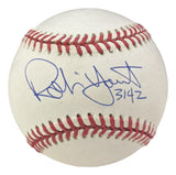 Robin Yount Brewers Signed American League Baseball 3142 Inscribed BAS BH080163
