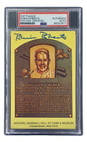 Robin Roberts Signed 4x6 Philadelhia Phillies HOF Plaque Card PSA/DNA 85027817 Sports Integrity