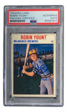 Robin Yount Signed Milwaukee Brewers 1979 Hostess #55 Trading Card PSA/DNA Sports Integrity