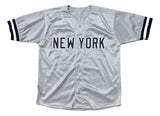 Robinson Cano New York Signed Gray Baseball Jersey BAS