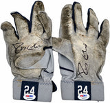 Robinson Cano Yankees Signed Game-Used Nike Diamond Elite Gloves PSA 825+826