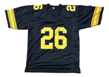 Rod Woodson Pittsburgh Signed Alternate Black Football Jersey BAS