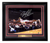 Dennis Rodman Signed Framed 16x20 Chicago Bulls Photo BAS