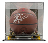 Dennis Rodman Signed Chicago Bulls NBA Wilson Logo Basketball BAS w/ Case