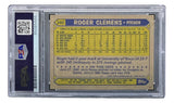 Roger Clemens Signed 1987 Topps #340 Boston Red Sox Trading Card PSA/DNA Sports Integrity