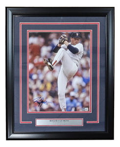 Roger Clemens Signed Framed 11x14 Boston Red Sox Photo BAS BD59674