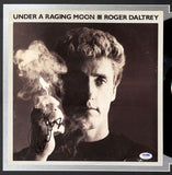 Roger Daltrey Signed Framed Under A Raging Moon Vinyl Record PSA/DNA Hologram