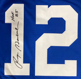 Roger Staubach Signed Cowboys Mitchell & Ness NFL Legacy Jersey HOF 85 BAS ITP
