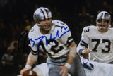 Roger Staubach Signed Framed 11x14 Dallas Cowboys Photo BAS BD59679