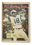 Roman Gabriel Los Angeles Rams Signed 1969 Sporting News Newspaper BAS
