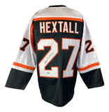 Ron Hextall Philadelphia Signed Black Hockey Jersey BAS