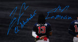 Ronald Acuna Jr. Cristian Pache Signed Framed Atlanta Braves 16x20 Photo JSA Sports Integrity