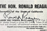 Ronald Reagan Signed June 9th 1969 The Commonwealth Magazine PSA LOA
