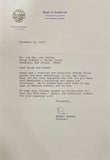 President Ronald Reagan Signed Letter BAS AC22609 - Sports Integrity