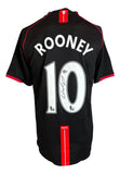 Wayne Rooney Signed Manchester United Black Nike Soccer Jersey BAS