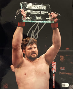 Roy Nelson Signed 8x10 UFC Ultimate Fighter Winner Photo SI