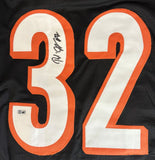 Rudi Johnson Cincinnati Signed Black Football Jersey Sports Integrity