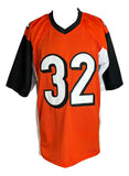 Rudi Johnson Cincinnati Signed Orange Football Jersey Sports Integrity